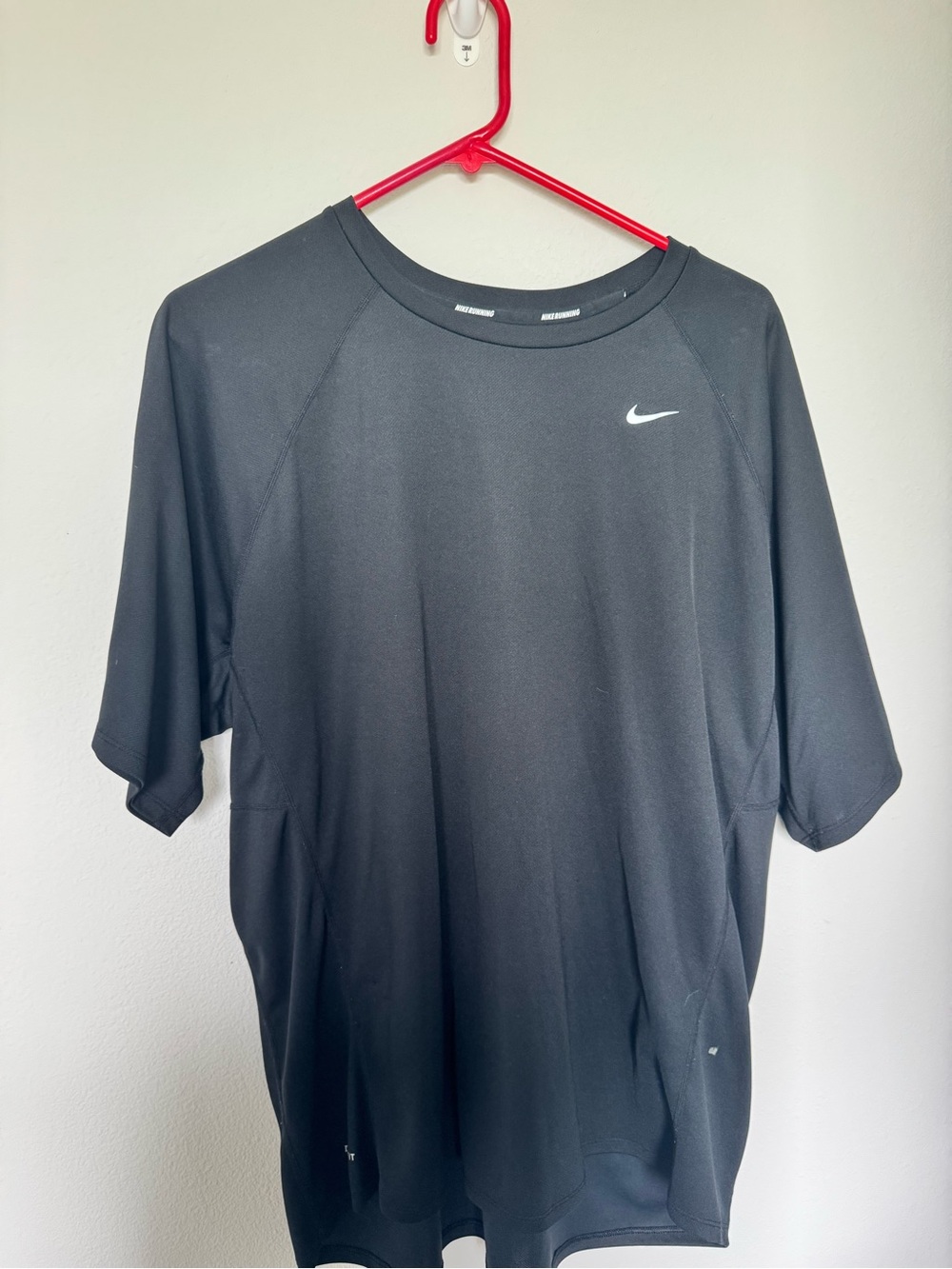 Nike Black Short-Sleeve Athletic Tee